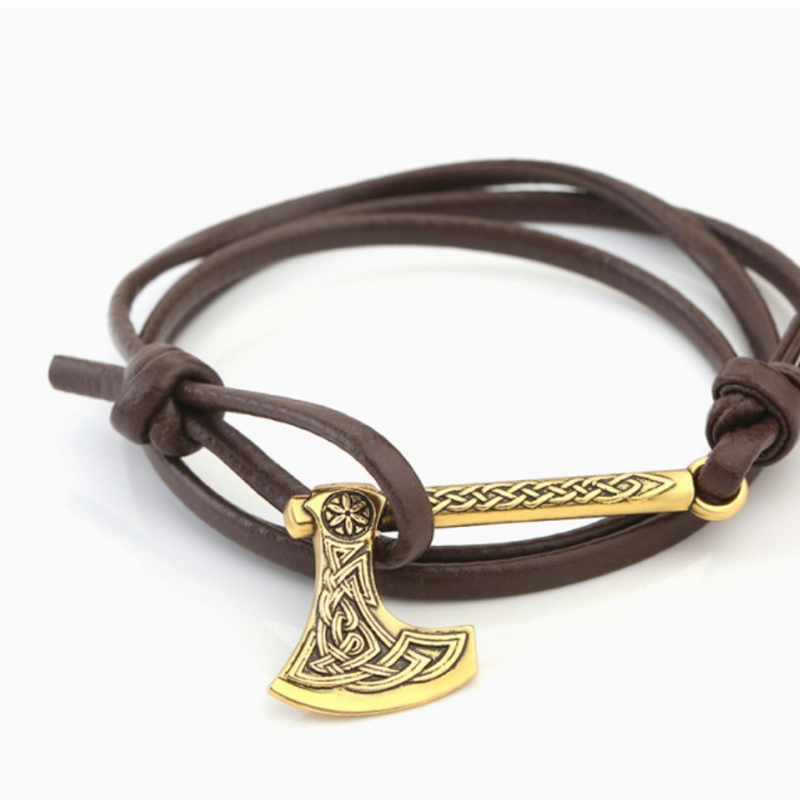 Viking Bracelet - Ragnarok (Gold)