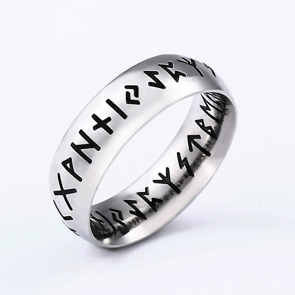 Loki Ring - Polished Stainless Steel