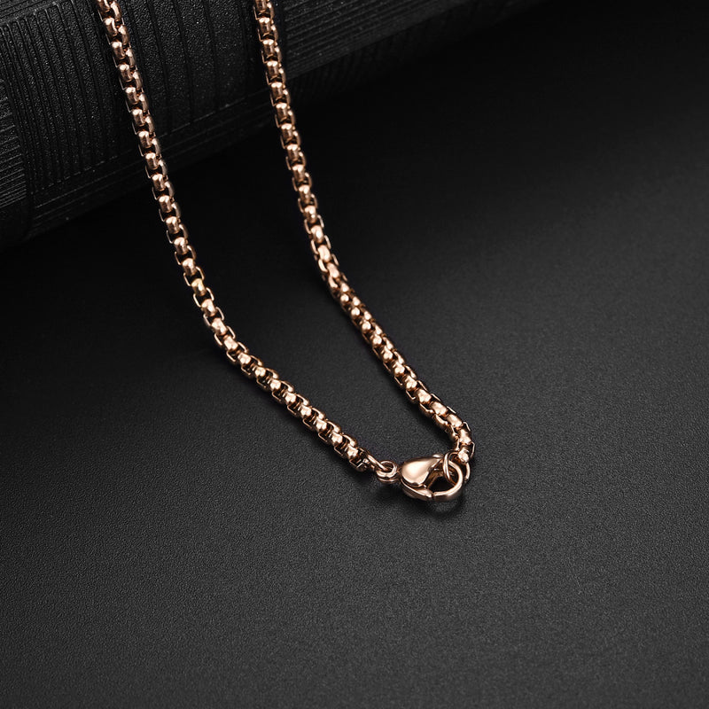 Geometric Necklace - Rose Gold