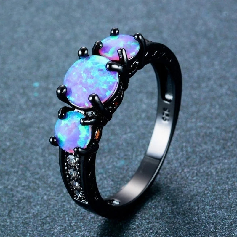 Opal Ring - Deep Sea