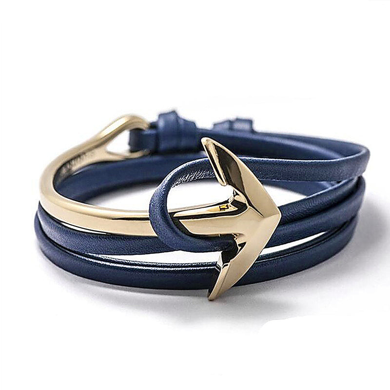 Anchor Bracelet - Royal Blue