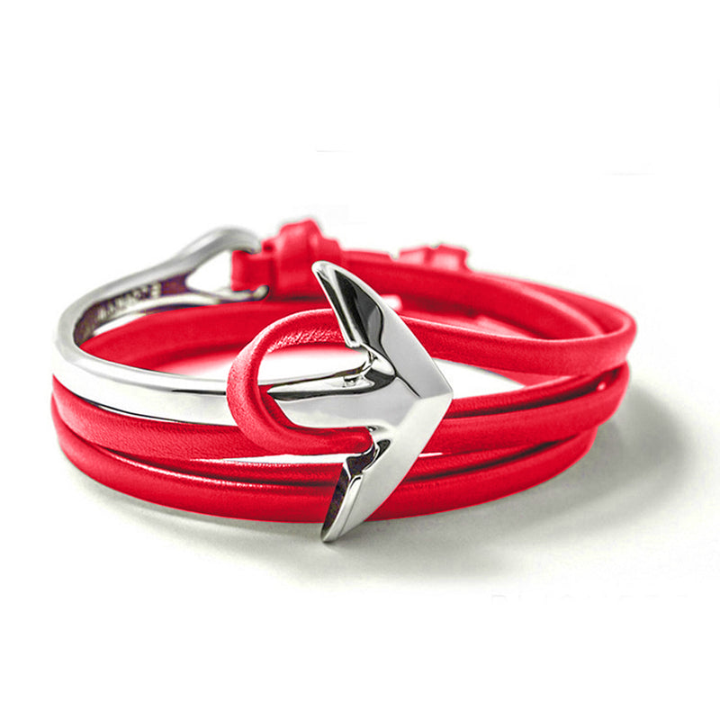 Anchor Bracelet - Red