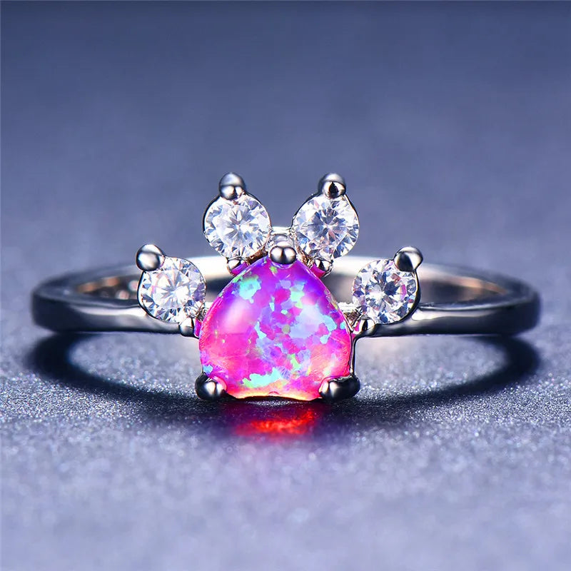 Opal Ring - Paw