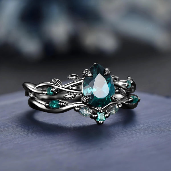 Twilight Ivy Ring - Turquoise Dream