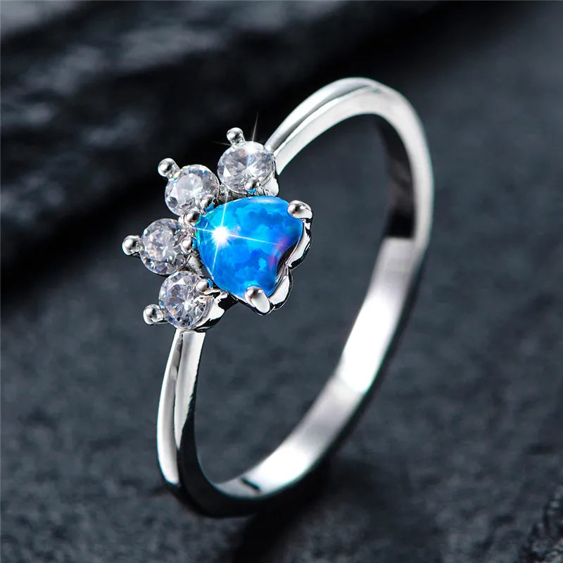 Opal Ring - Paw