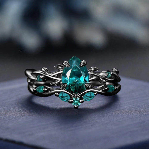 Twilight Ivy Ring - Turquoise Dream