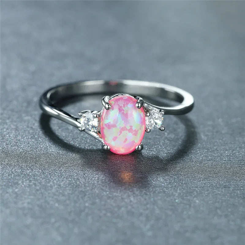 Opal Ring - Seashell