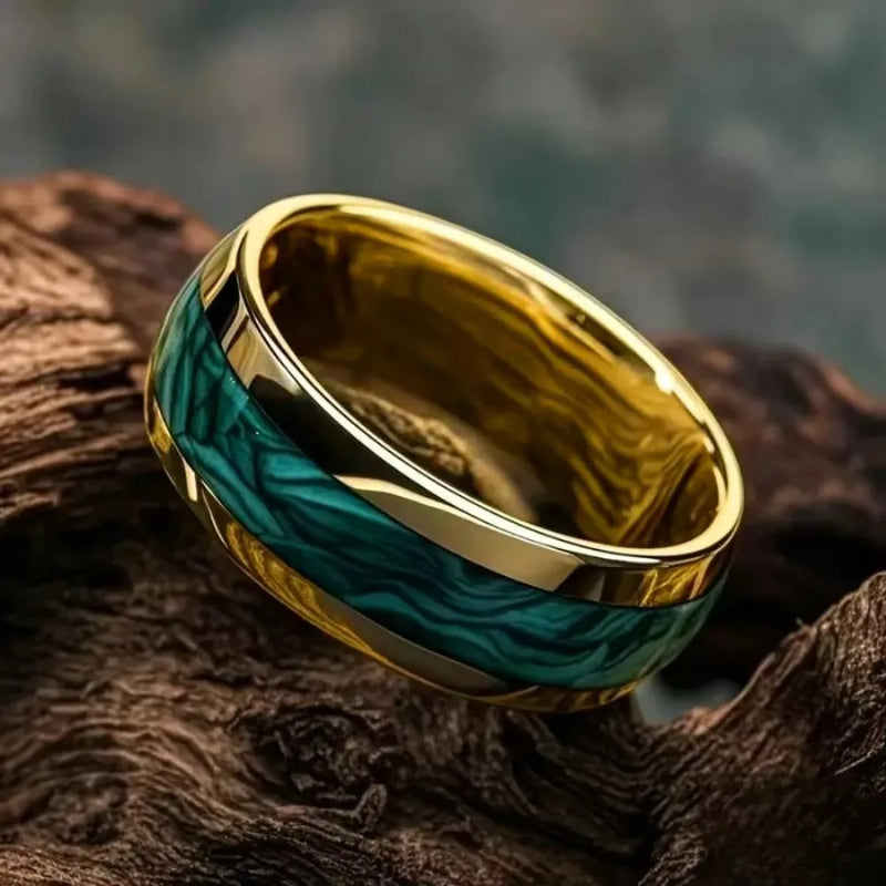Nebula Ring - Dark Green