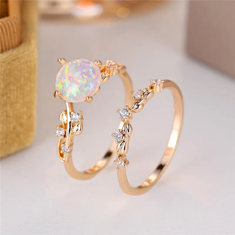 Opal Ring - Heart of the Ocean