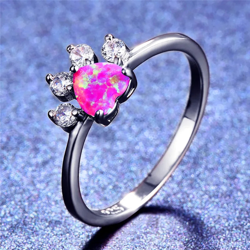 Opal Ring - Paw