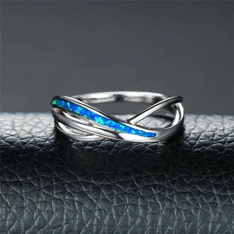 Opal Ring - Bluewater