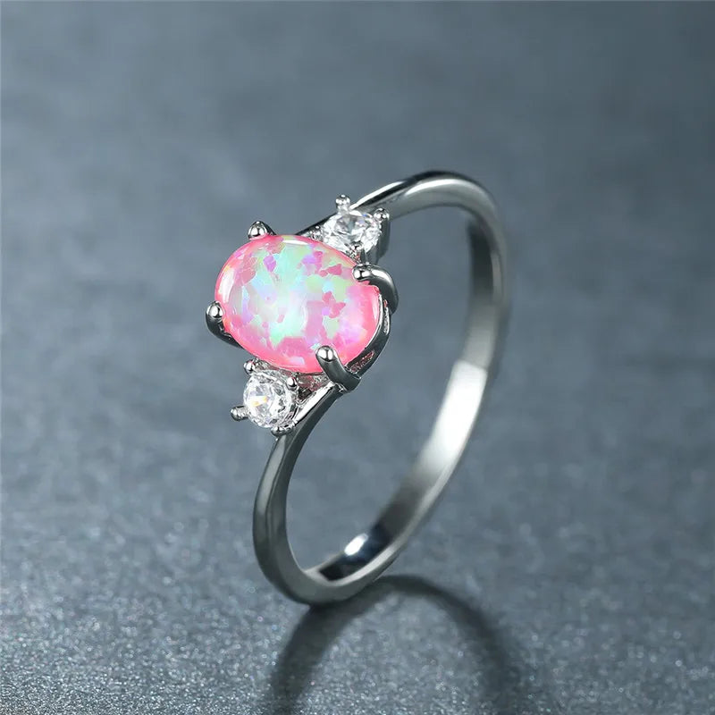 Opal Ring - Seashell