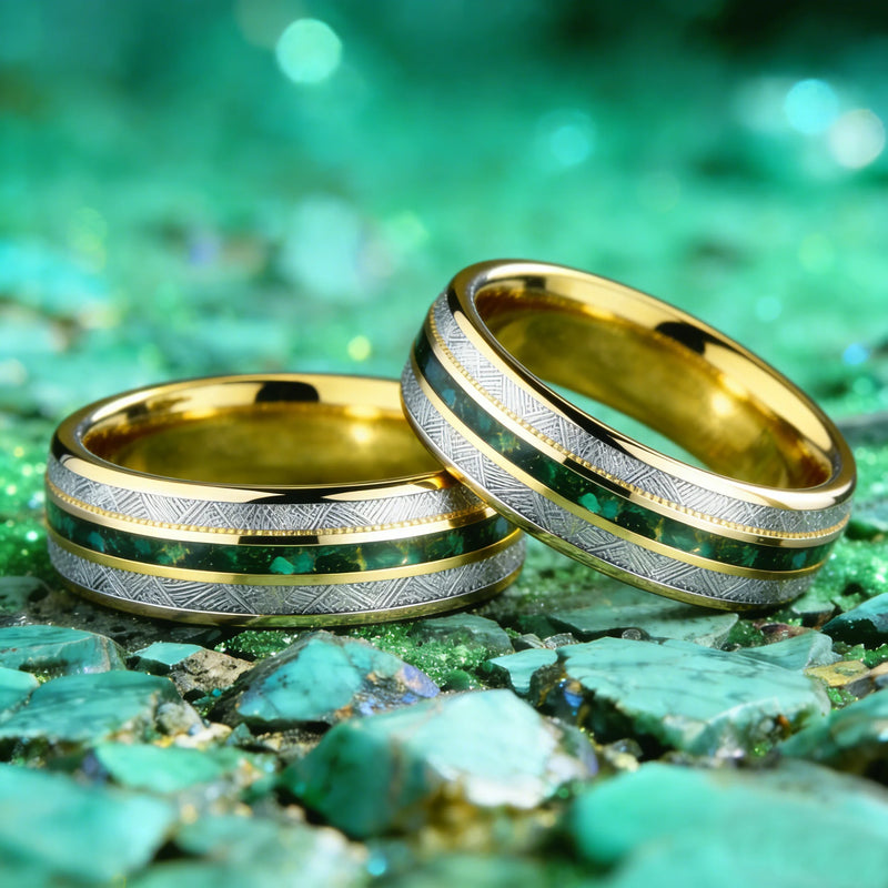 Meteorite Ring - Emerald – Silk & Cotton