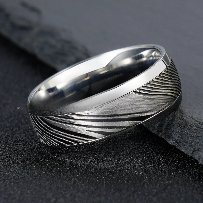 Heritage Oak Ring - Steel