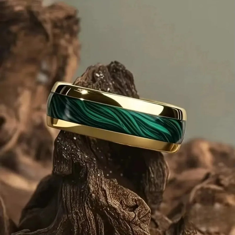 Nebula Ring - Dark Green