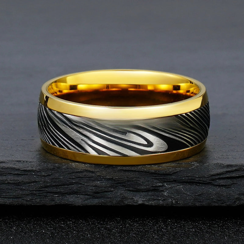 Heritage Oak Ring - Steel