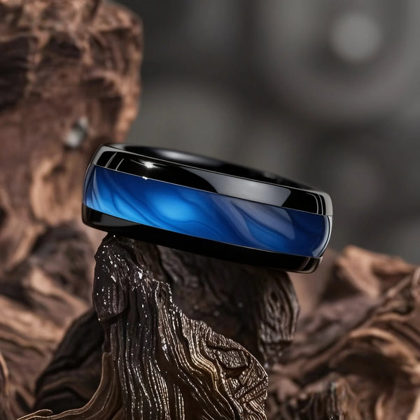 Nebula Ring - Black & Blue