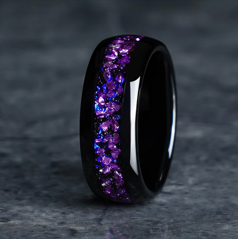 Galaxy Ring - Purple Nebula