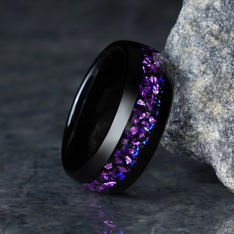 Galaxy Ring - Purple Nebula