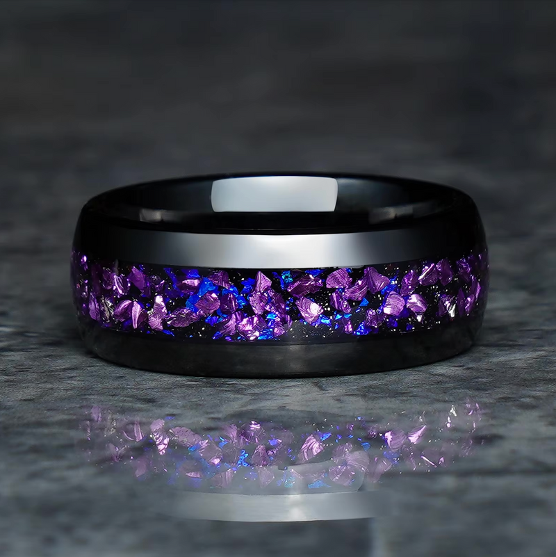 Galaxy Ring - Purple Nebula