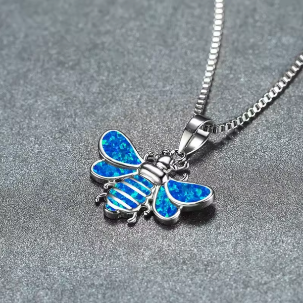 Ocean Opal Necklace - Bee