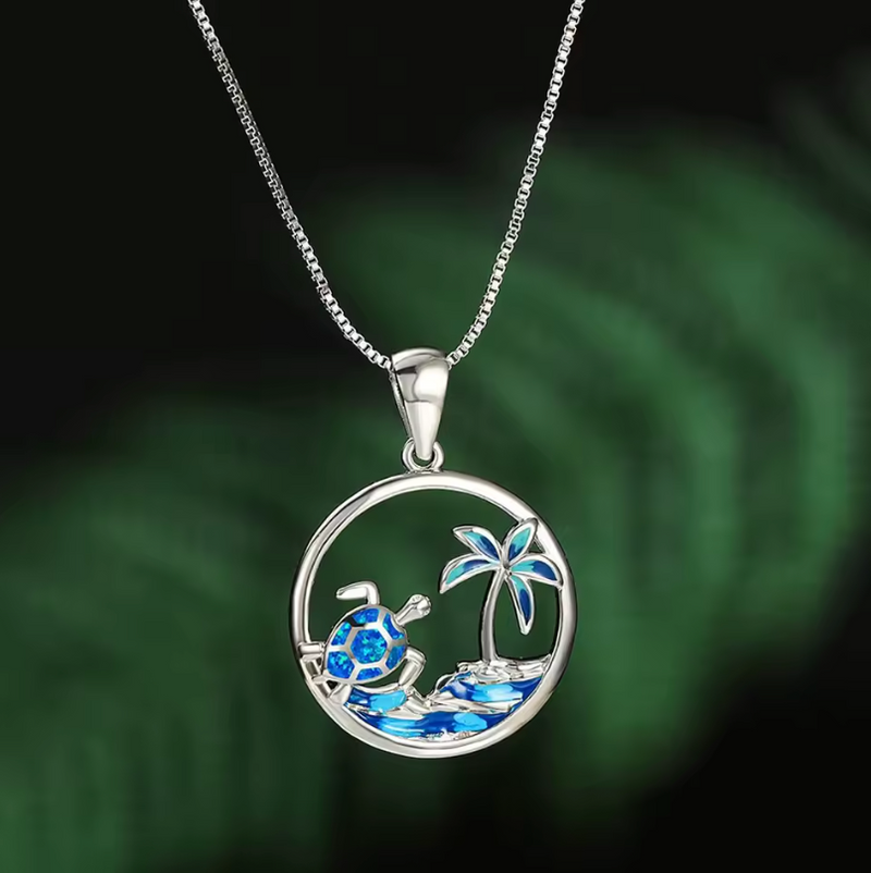 Ocean Opal Necklace - Tropicana