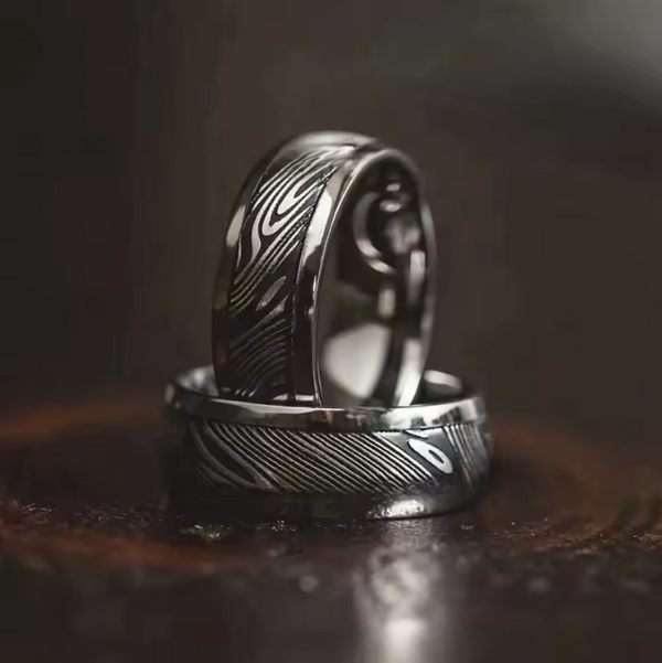 Heritage Oak Ring - Steel