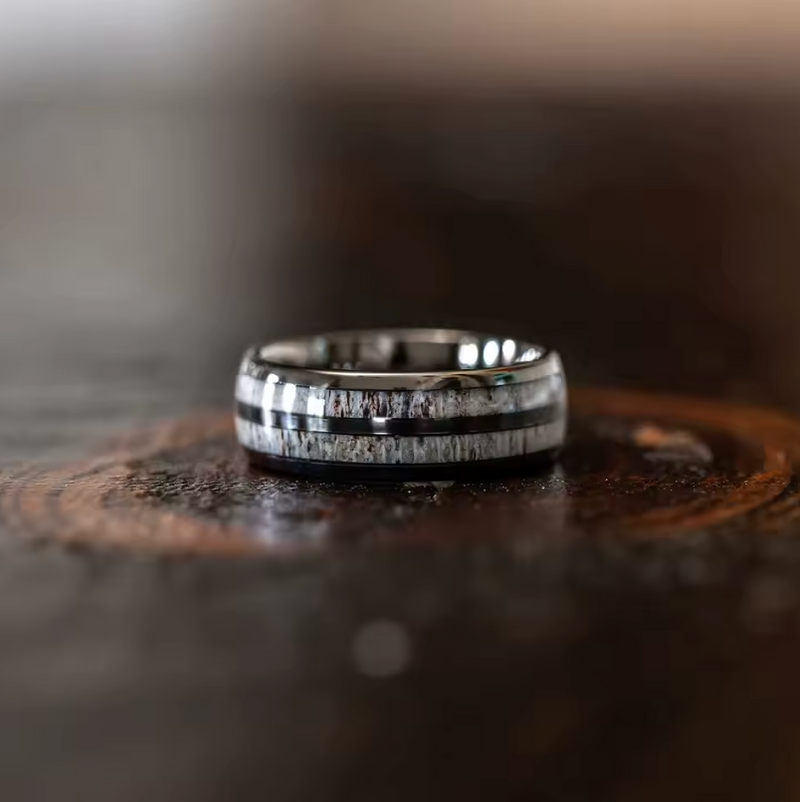 Heritage Oak Ring - White