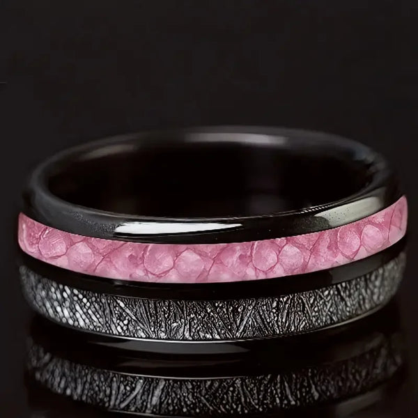 Meteorite Ring - Pink