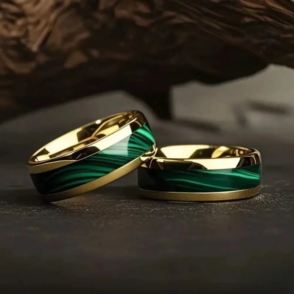 Nebula Ring - Dark Green