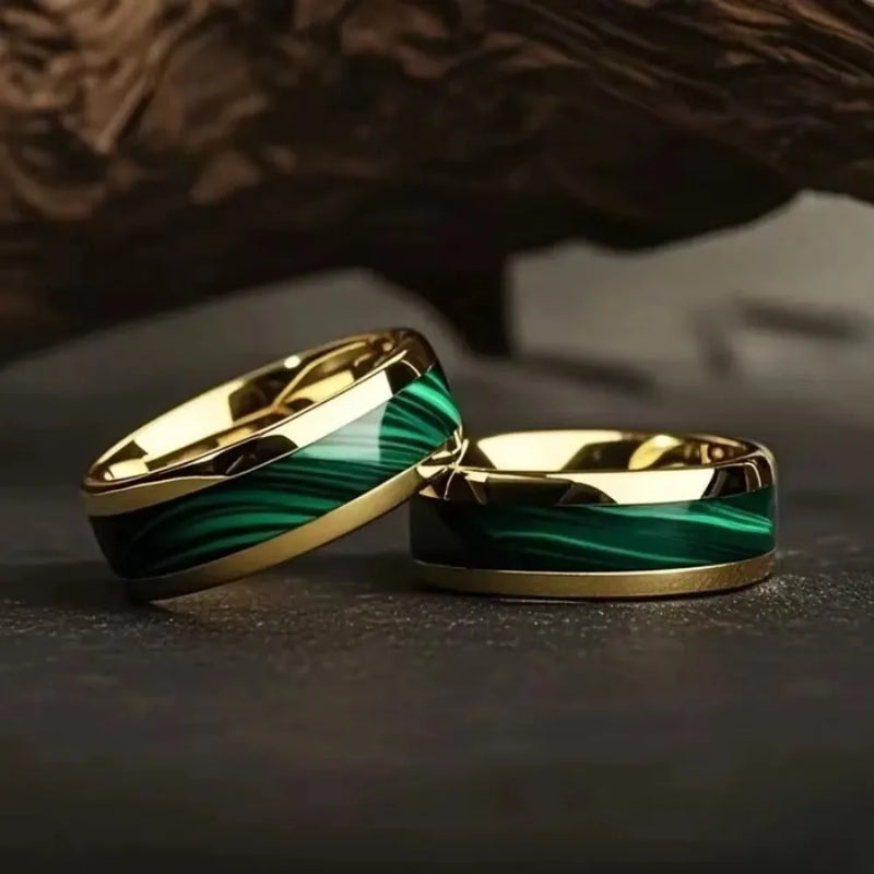 Nebula Ring - Dark Green