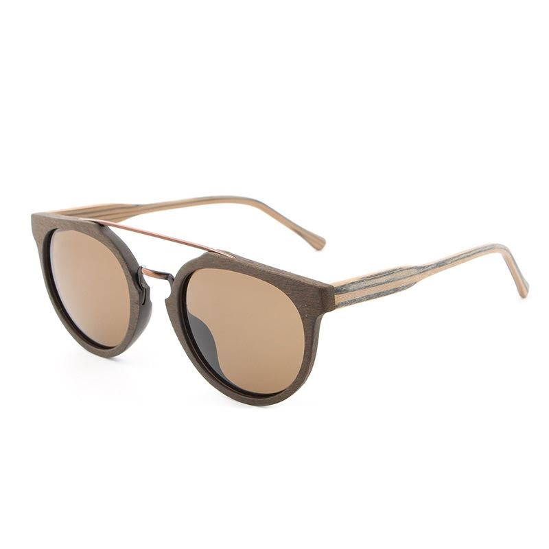 Wooden Sunglasses: Adventurer - Silk & Cotton