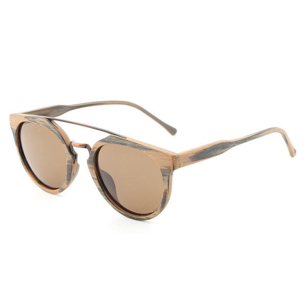 Wooden Sunglasses: Adventurer - Silk & Cotton