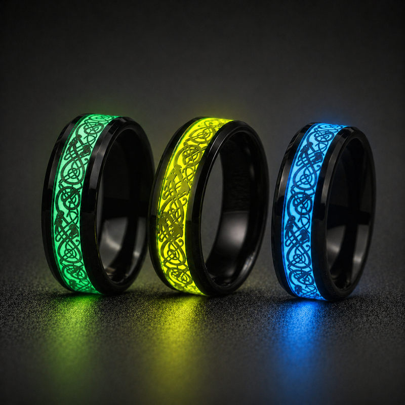 Luminous Dragon Ring – Silk & Cotton