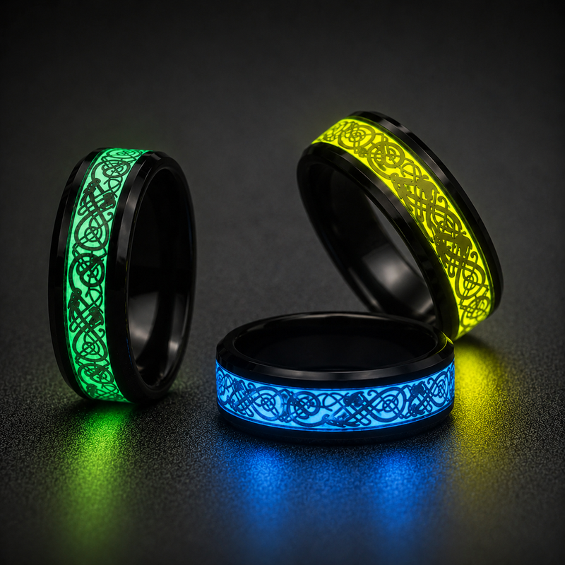 Luminous Dragon Ring – Silk & Cotton
