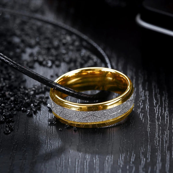 Meteorite Ring - Gold - Silk & Cotton
