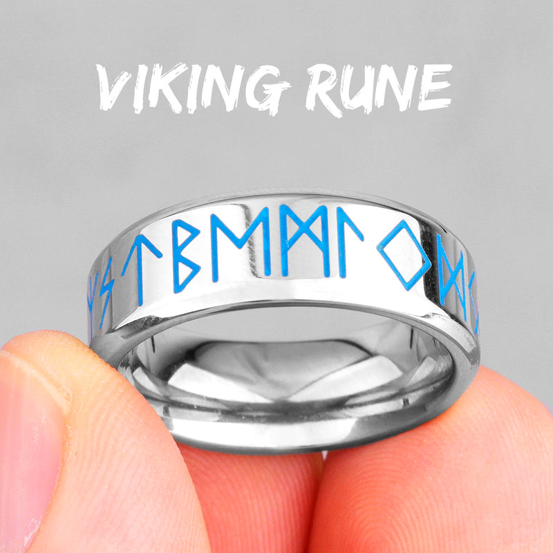 Luminous Rune Rings – Silk & Cotton