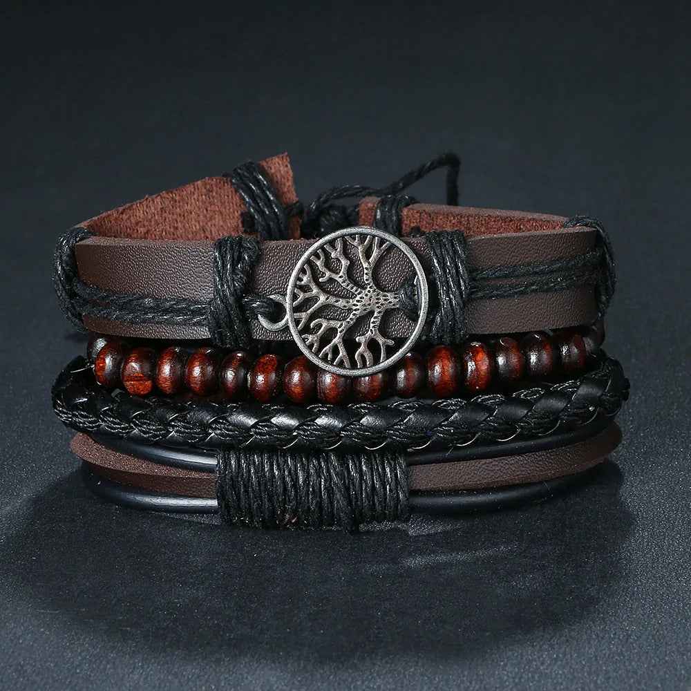 Silk & Cotton Vintage Bracelets stacked in multiple styles