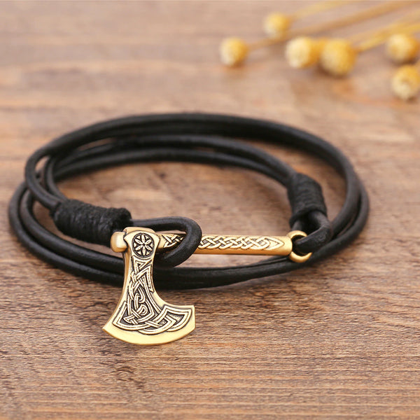 Viking Bracelet - Ragnarok (Gold)