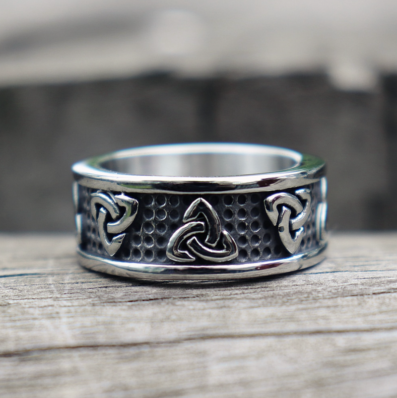 Stainless steel viking rings deals