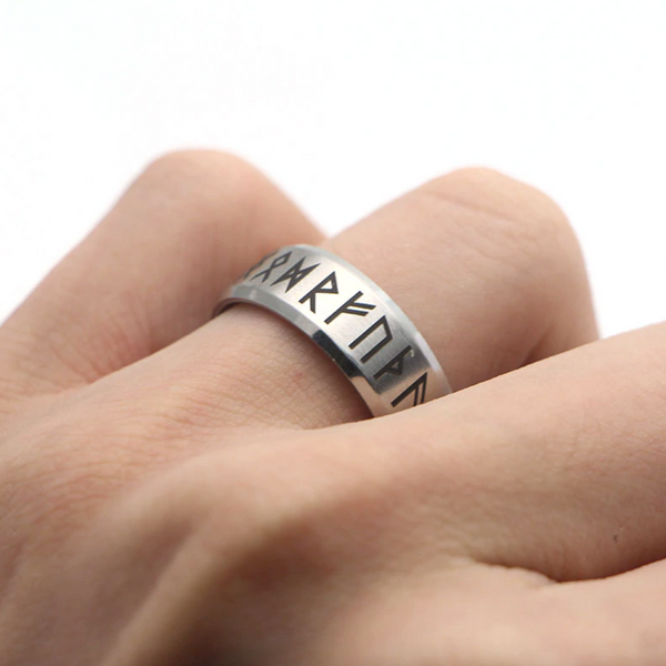 Odin Ring - Polished Stainless Steel