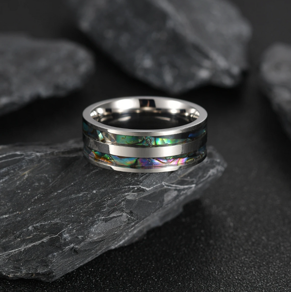 Abalone Ring - Double