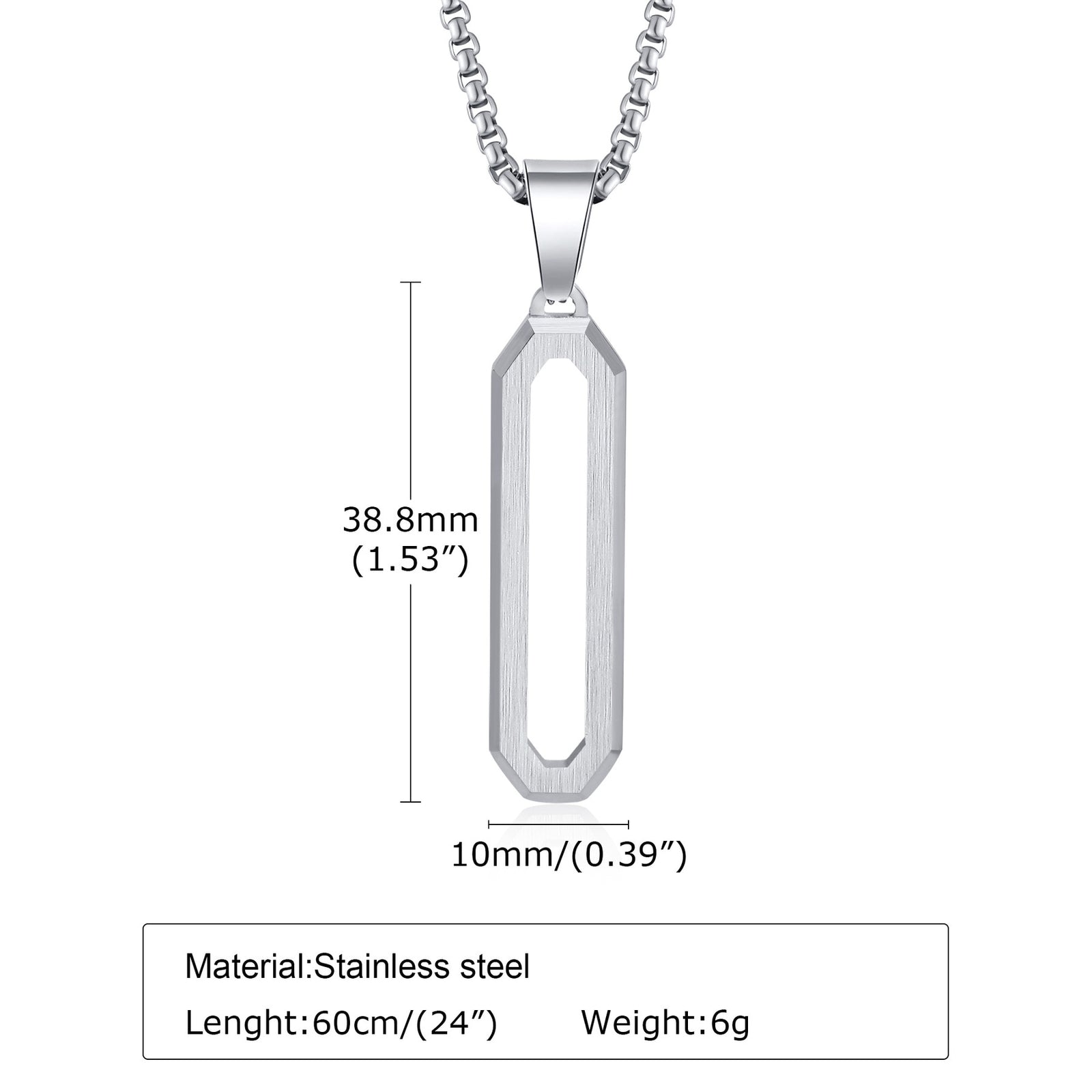 Simplistic Necklace - Void – Silk & Cotton