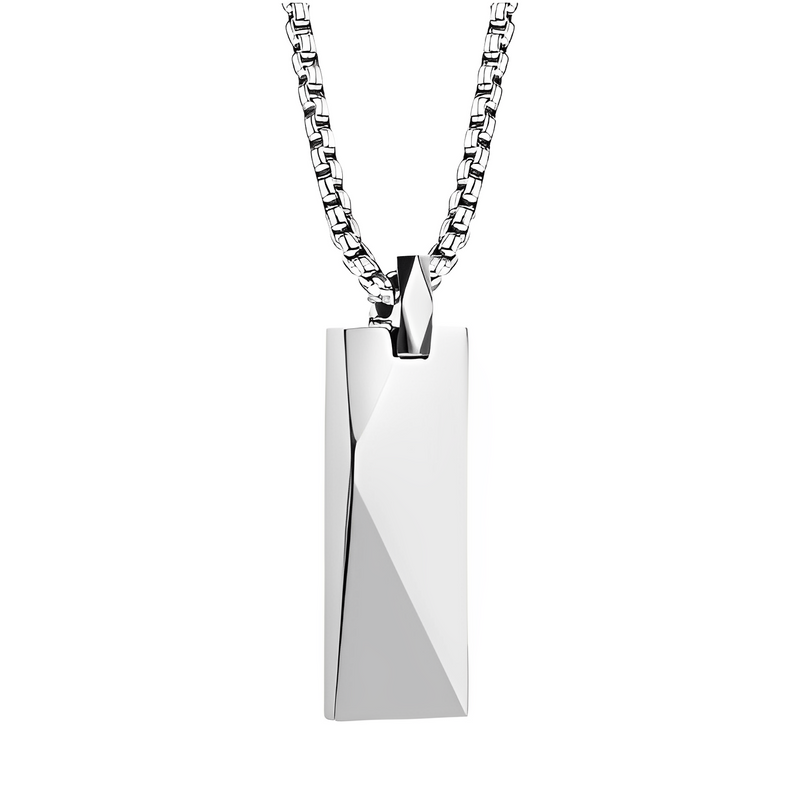 Heritage Necklace - Silver Edge