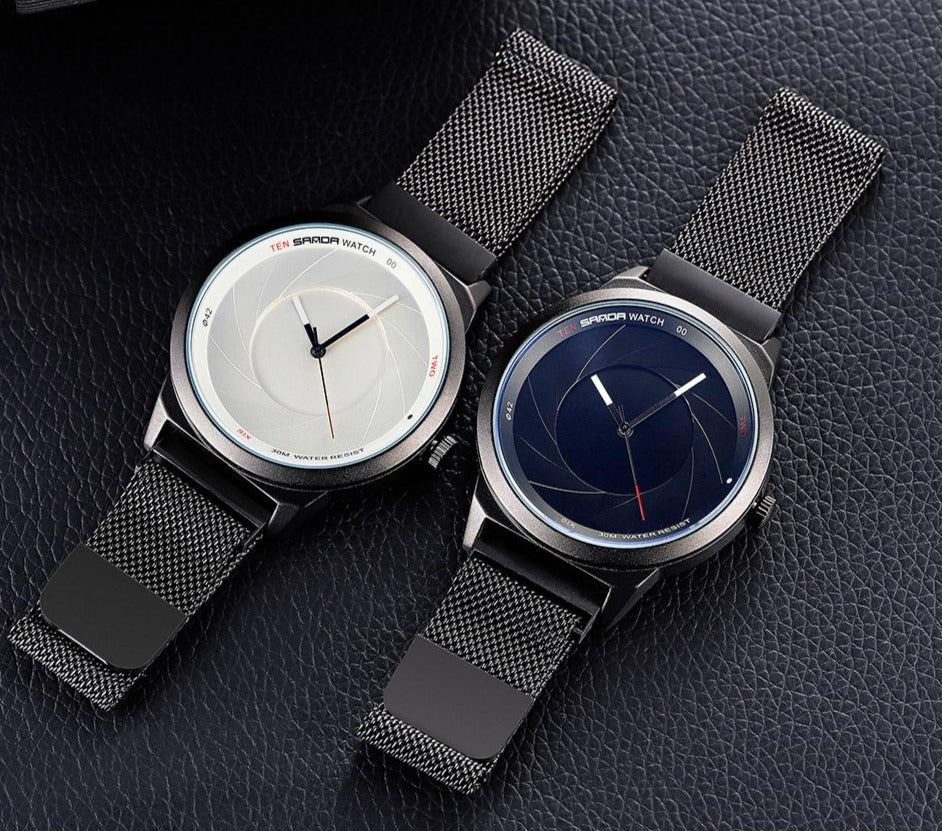Simplistic Watch - Shutter – Silk & Cotton