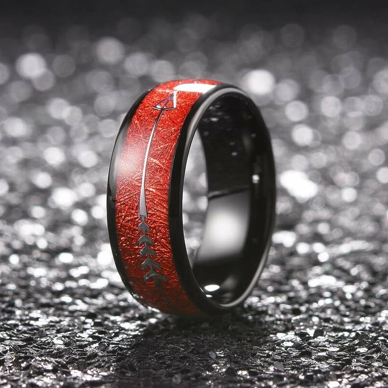 Meteorite Ring - Red