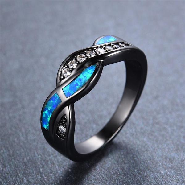 Fire Opal Rings