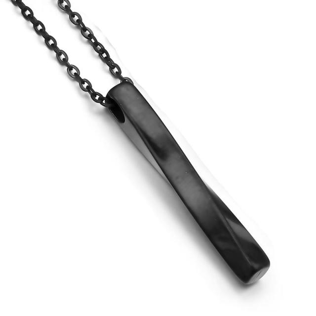 Twisted Necklace - Black