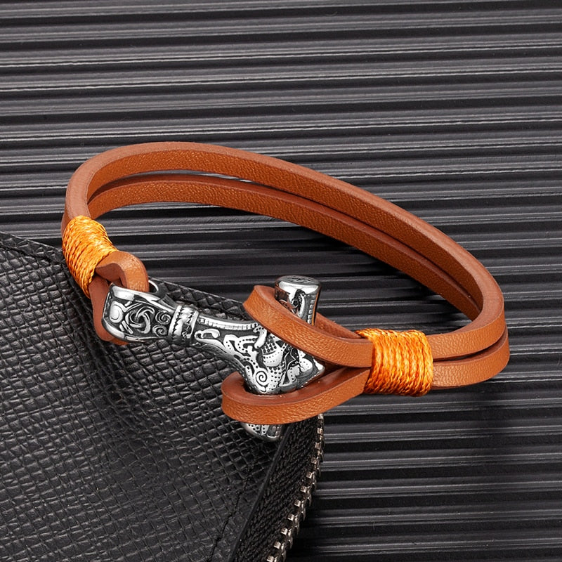 Viking Bracelet - Thor (Brown)